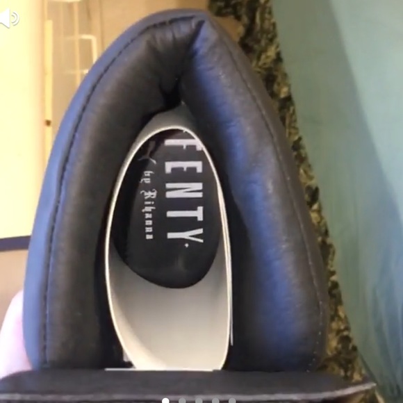 Puma Fenty SB Black Eyelet Rihanna Boots - Picture 6 of 8